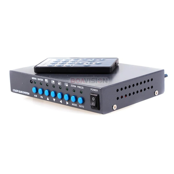 Quad 4 cámaras en color cuádruple procesador quadra vigilancia remota de vídeo cctv 401d
