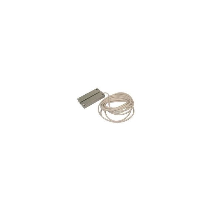 Rilevatore di apertura magnetico con allarme cablato Elmdene 4S-1000 Superficie Grado 2 Custodia Cavo da 10 m