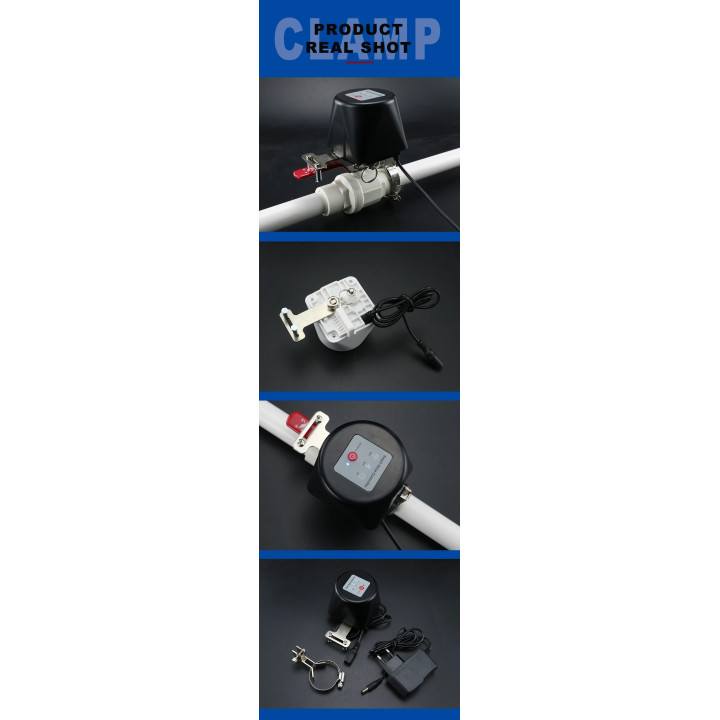 WiFi Water Valve Gas Shutoff Timer Garden Smart Controller Alexa Google Assistant SmartLife