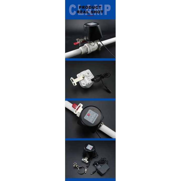WiFi Wasserventil Gasabschaltung Timer Garten Smart Controller Alexa Google Assistant SmartLife