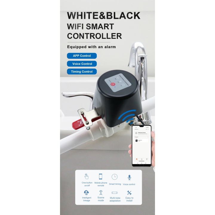 WiFi Wasserventil Gasabschaltung Timer Garten Smart Controller Alexa Google Assistant SmartLife