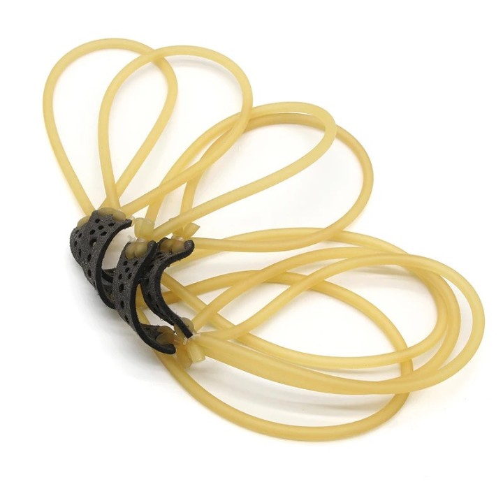 Lance pierre fronde latex naturel bande ronde caoutchouc ID 2mm x 5mm OD 2x5mm pour catapulte
