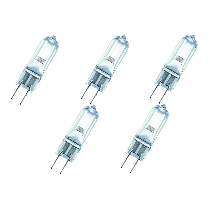 5 Ampoule electrique eclairage ehj 150w 24v g6.35 halogene FCS FCS64640 7158XHP Osram 64640 HLX