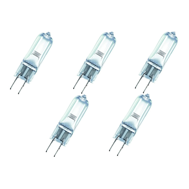 5 Ampoule electrique eclairage ehj 150w 24v g6.35 halogene FCS FCS64640 7158XHP Osram 64640 HLX