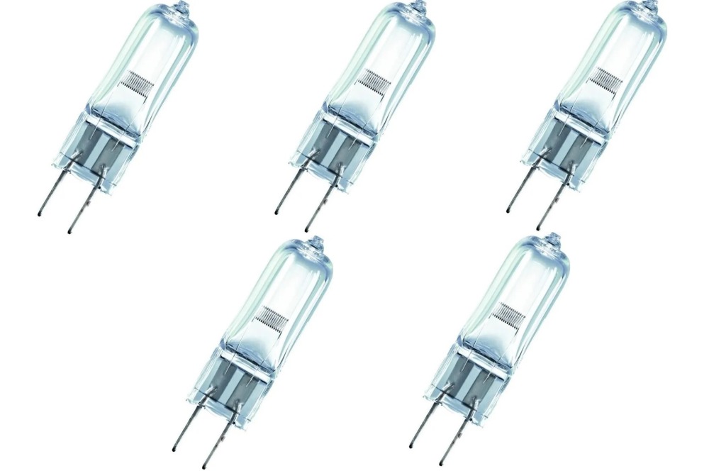 5 Bombilla electrica ehj 150w 24v g6.35 halógena FCS FCS64640 7158XHP Osram 64640 HLX