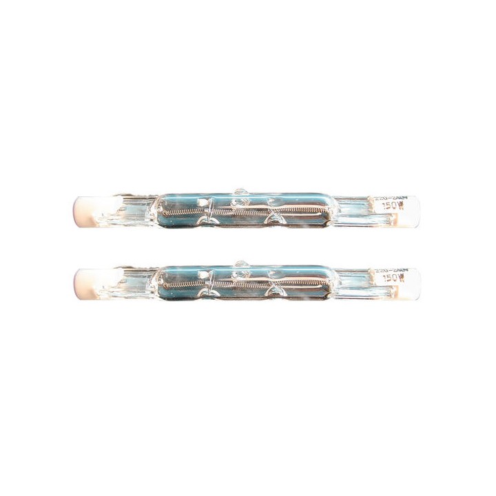 2 tubo alogeno 220v 150w r7 illuminazione alogena neon alogeno osram - 1
