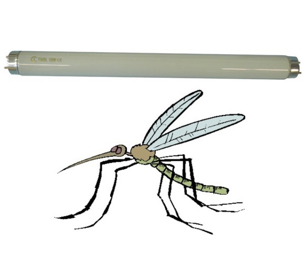 10w röhrenlampe tötet insekten elektrische uv insekten mücken vernichter tie20 lr288nw 10 mdt - 2