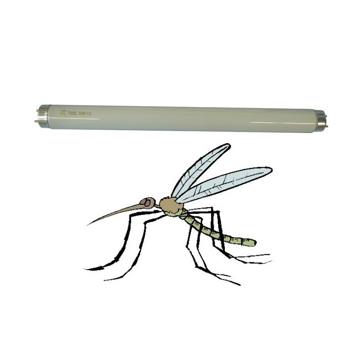 10w tube lamp kills insects electric uv insect mosquito destroyer tie20 lr288nw 10 mdt - 2