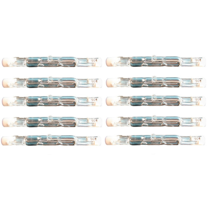 2 tubo iluminacion halogeno 220v 150w r7 tubos iluminaciones halogenos luz lampara tubo iluminacion