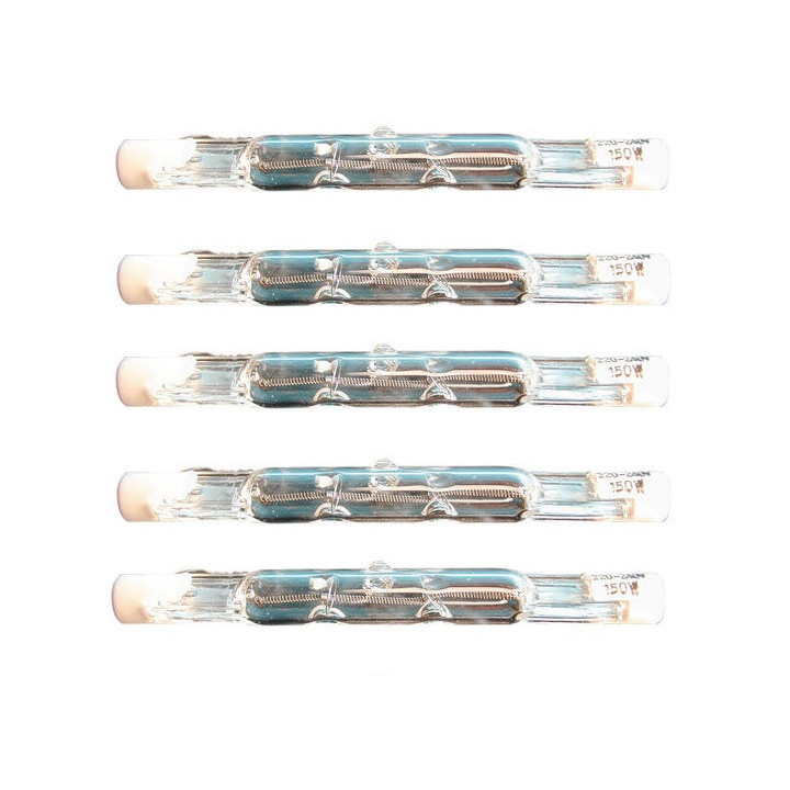 2 tubo alogeno 220v 150w r7 illuminazione alogena neon alogeno