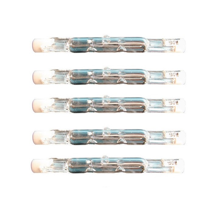 2 tubo alogeno 220v 150w r7 illuminazione alogena neon alogeno