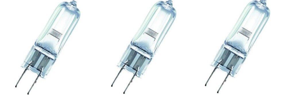 copy of 3 Electric lighting bulb ehj 150w 24v g6.35 halogen FCS FCS64640 7158XHP Osram 64640 HLX
