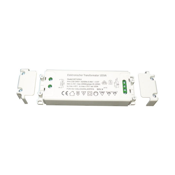Trasformatore elettronico 105VA illuminazione alogena het105 trasformatore variabile 220v trasformazione