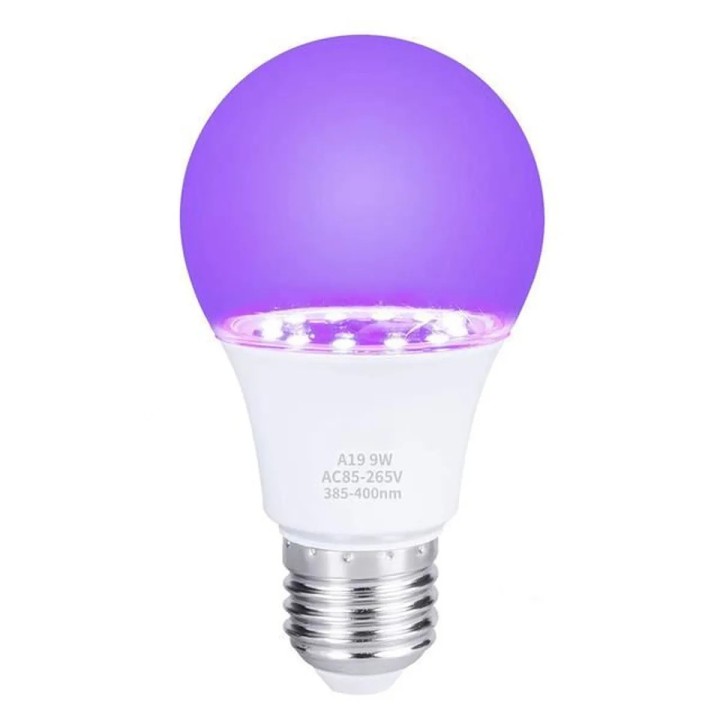 2 lampadina 220v 75w e27 a luce nera lamp75bl illuminazione accessori