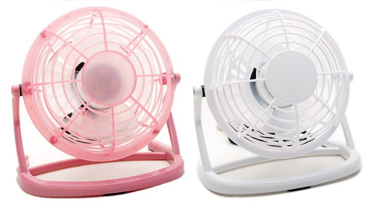 Súper mini usb portátil refrigerador power pc laptop desk fan jr international - 3