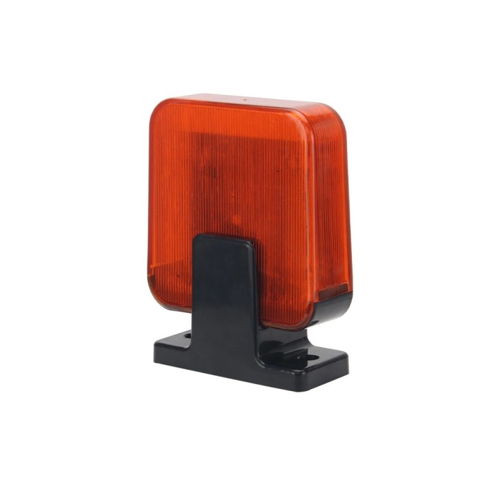 Orange light LED universal light strobe flashing lamp 12VDC/AC to 265VAC 12v 24v 220v