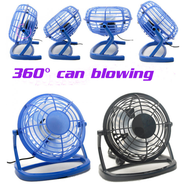 Súper mini usb portátil refrigerador power pc laptop desk fan jr international - 6
