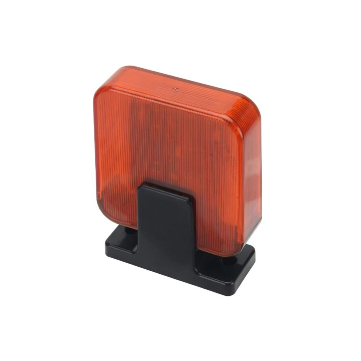 Orange light LED universal light strobe flashing lamp 12VDC/AC to 265VAC 36v 48v 110v