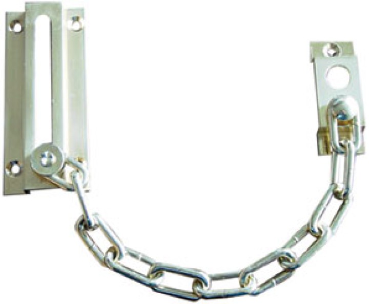 Chain for door so that your door is not forced to dissuade robbers doors chains prevent from forcing doors robbery protection do