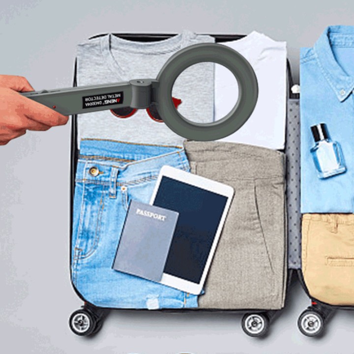 Detecteur metaux portable pliant securite portatif fouille Emd 28 detection metal ts-80