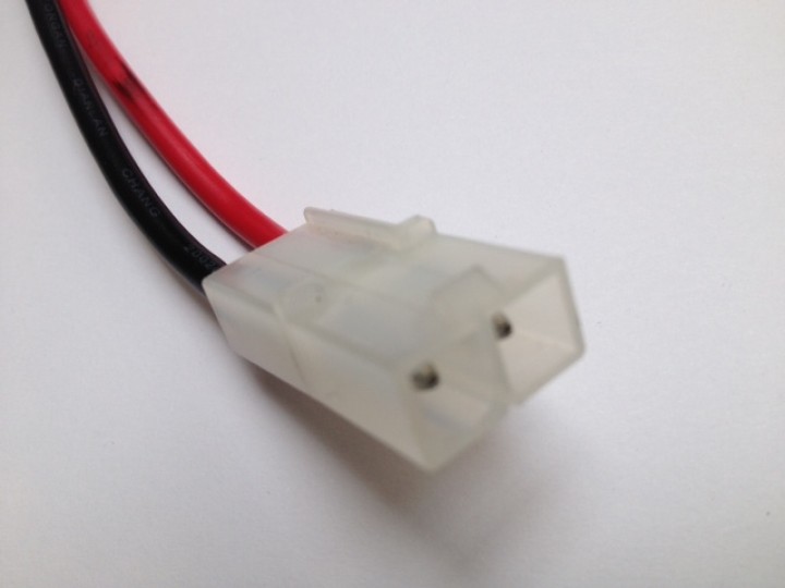 Kabel für den anschluss von zwei batterien 4ah 12v, 4,5 ah, 7ah auf elektroroller jr international - 1