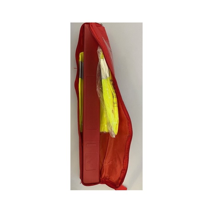 Kit securite route 8 triangle signalisation r27 en11 8 gilet réfléchissant l ce en 471