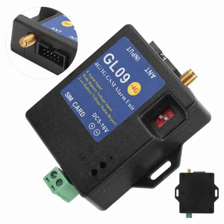 4G GA09 GSM Transmitter 8 Channels 6 SMS Smart Home Security Alarm System Call