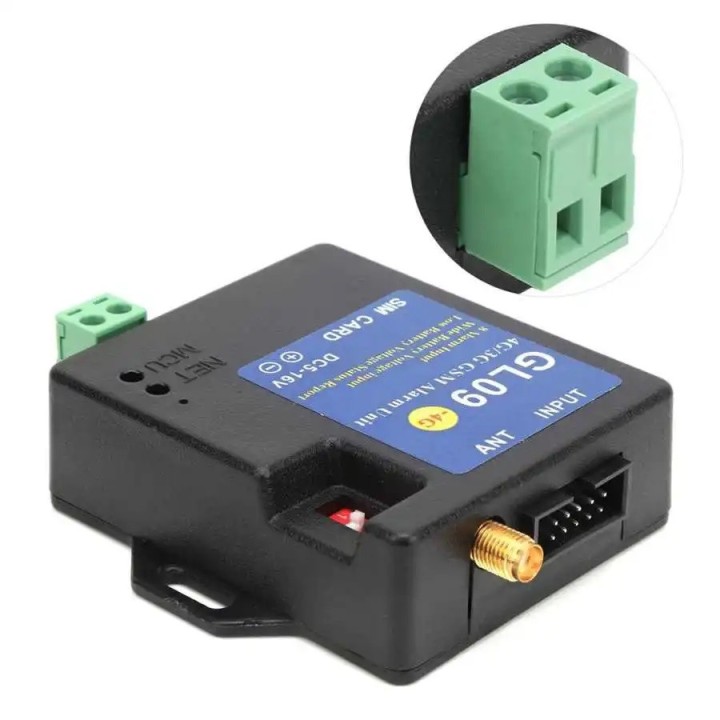 4G GA09 GSM Transmisor 8 canales 6 SMS Sistema de alarma de seguridad para el hogar inteligente Llamada