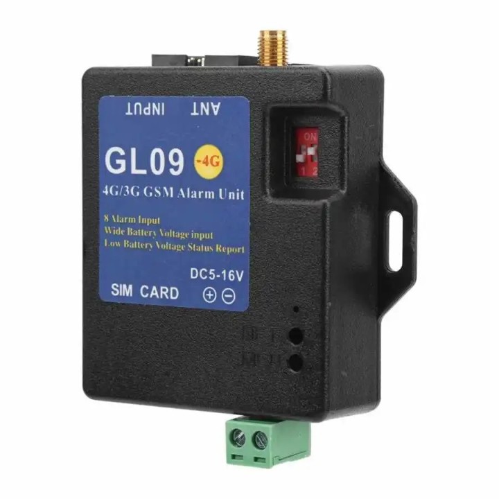 Trasmettitore GSM 4G GA09 8 canali 6 SMS Chiamata del sistema di allarme di sicurezza domestica intelligente