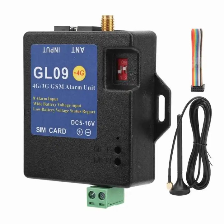 4G GA09 GSM Transmitter 8 Channels 6 SMS Smart Home Security Alarm System Call