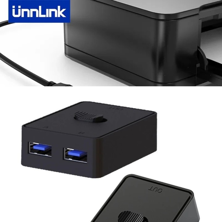 Commutateurs bidirectionnels USB 3.0, 2 entrées, 1 sortie, 1 entrée, 2 sorties, clavier et souris