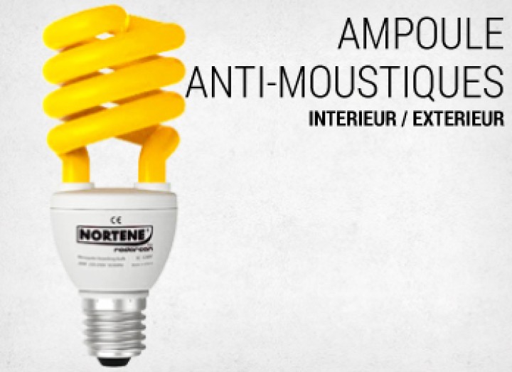 Giallo e27 anti zanzare buzz off 15w 75w equivalente fluorescente compatta a spirale 220v 240v jr international - 1