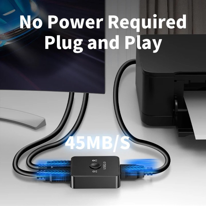 USB 3.0 Bidirectional Switches, 2 In, 1 Out, 1 In, 2 Out, Keyboard and Mouse