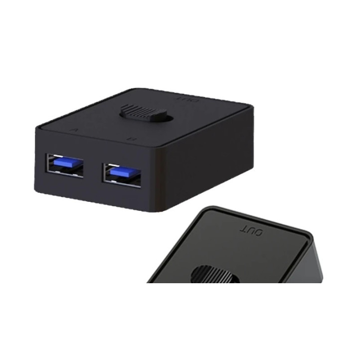 Bidirektionale USB 3.0-Schalter, 2 Eingänge, 1 Ausgang, 1 Eingang, 2 Ausgänge, Tastatur und Maus