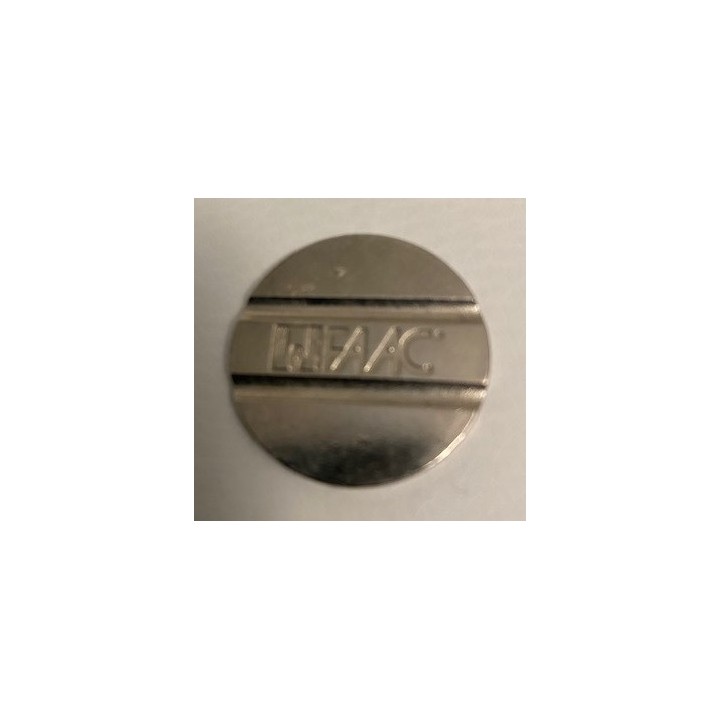 Token 2 fessure per monete per due strisce da tennis majt2f campi auto automatico
