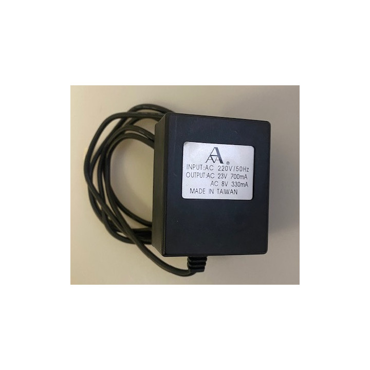 Trasformatore elettrico 220vca50hz 23ca 700ma ou 8vca 360ma per centrale telefonica pabx extin 2 3 3l12p convertitore adattator