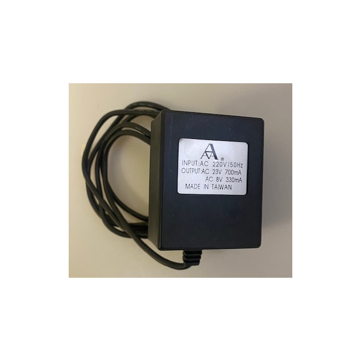 Trasformatore elettrico 220vca50hz 23ca 700ma ou 8vca 360ma per centrale telefonica pabx extin 2 3 3l12p convertitore adattator