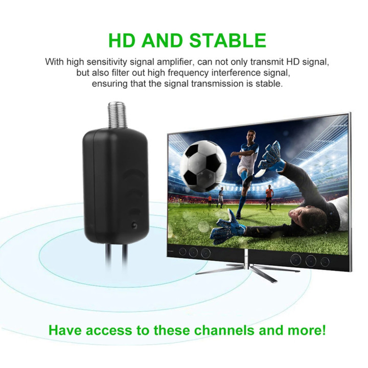 usb signal amplifier 5V 6V CATV HDTV 25DB 45-862 MHz HD channel for active DTT antenna