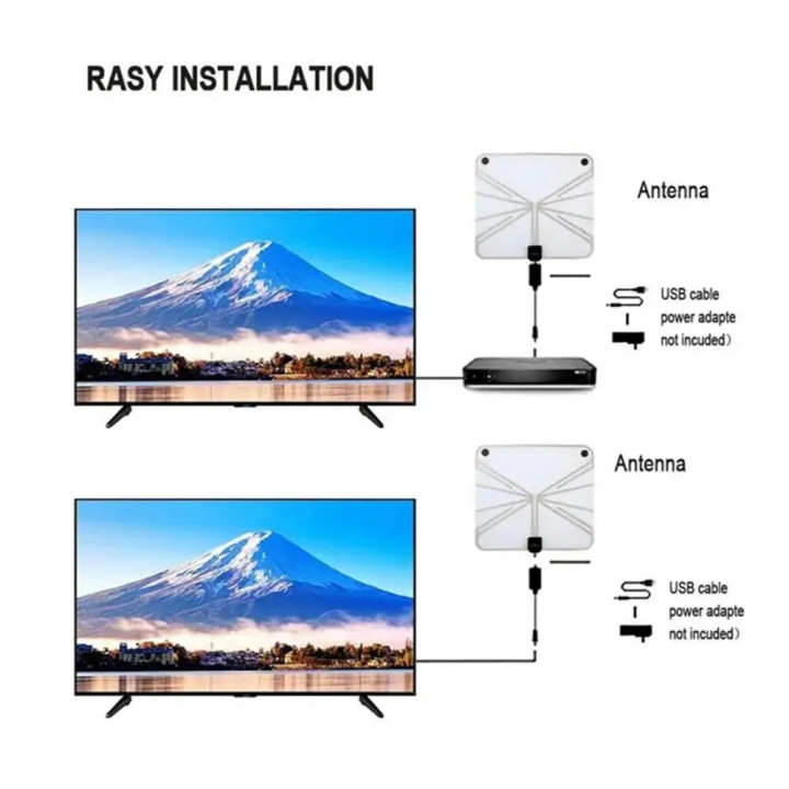 usb signal amplifier 5V 6V CATV HDTV 25DB 45-862 MHz HD channel for active DTT antenna