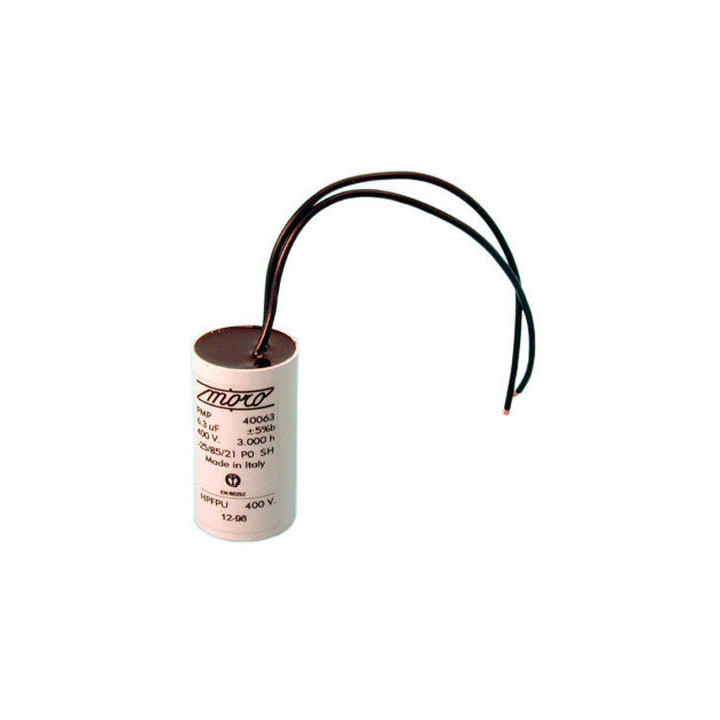 Condensatore 6 micro farad 450v condensatori condensazione elettricità jr international - 1