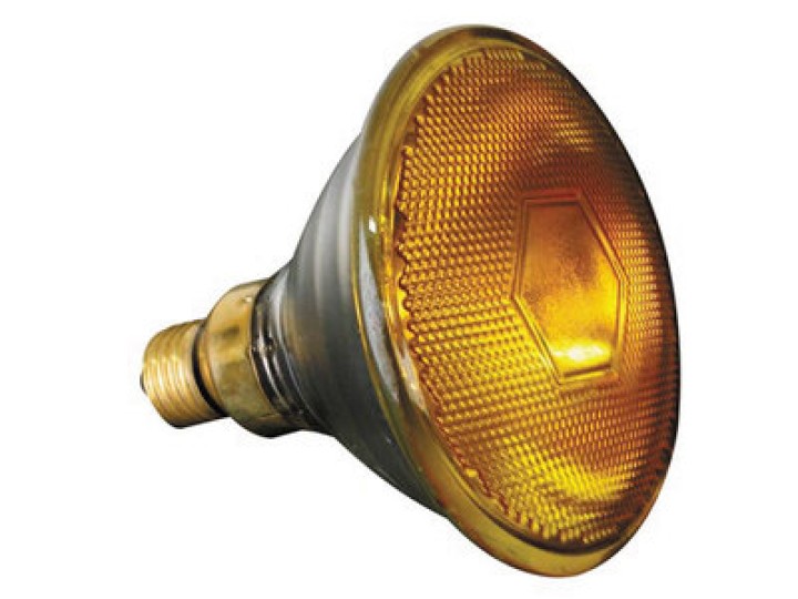 Sylvania halogenlampe 80w 240v par38 e27 fl 30° gelb velleman - 1