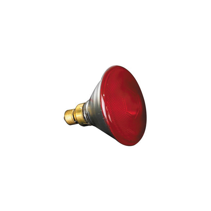 Halogen lamp sylvania 80w 240v, par38, e27,fl 30°, red sylvania - 1