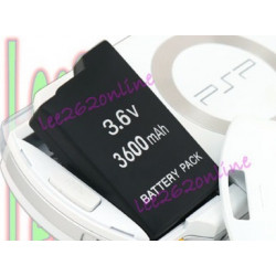 New 3.6v 3600mah battery pack for sony psp 2000 slim toogoo - 1