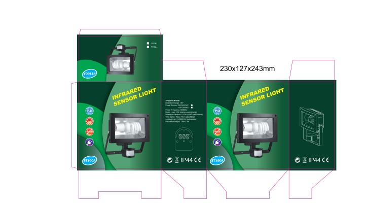 detector ir iluminación del punto del bulbo e27 movimiento st160a para economía de energía starlux - 1
