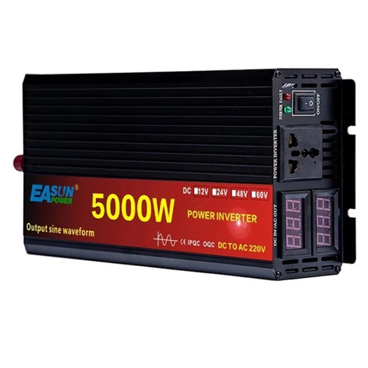 Convert Sine Wave Inverter DC 24V to AC 220V 3000W 4000W 5000W peak 2500w continuous