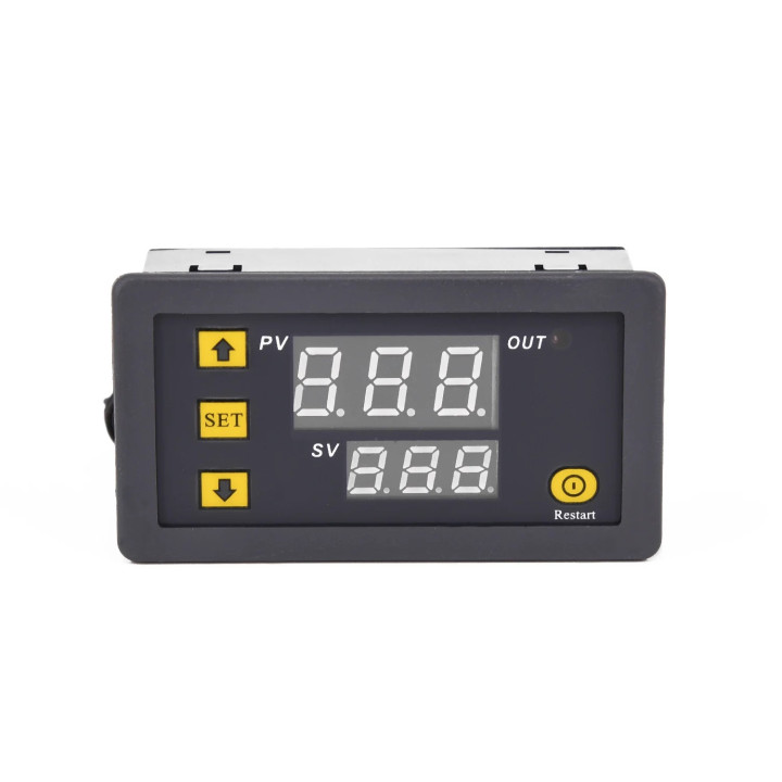DC 12V LED Digital Thermostat W3230 with 20A Relay Waterproof Temperature Sensor Controller