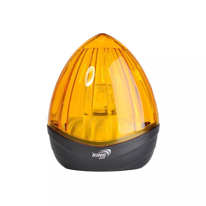 Lámpara intermitente KING GATE 220V Idea 230 plus CON ANTENA radio integrada para automatismos
