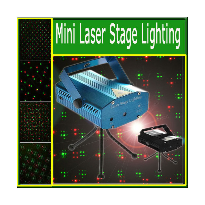 Mini-laser-beleuchtung rot grünes licht holographische h4354 bunten lichteffekt jr international - 1