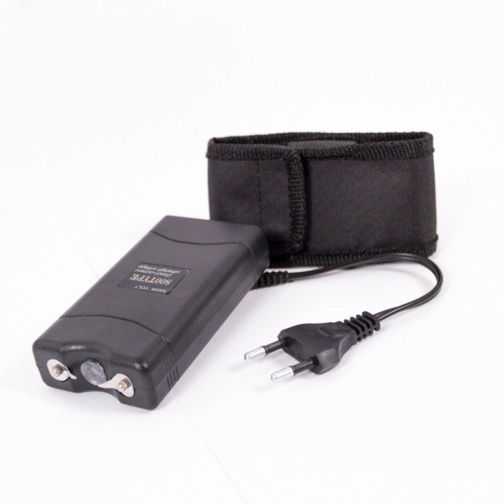 2 Cargador universal euro cable 220v 110v KSG001 para arma eléctrica taser S31 YH-928-58 TW-928 519