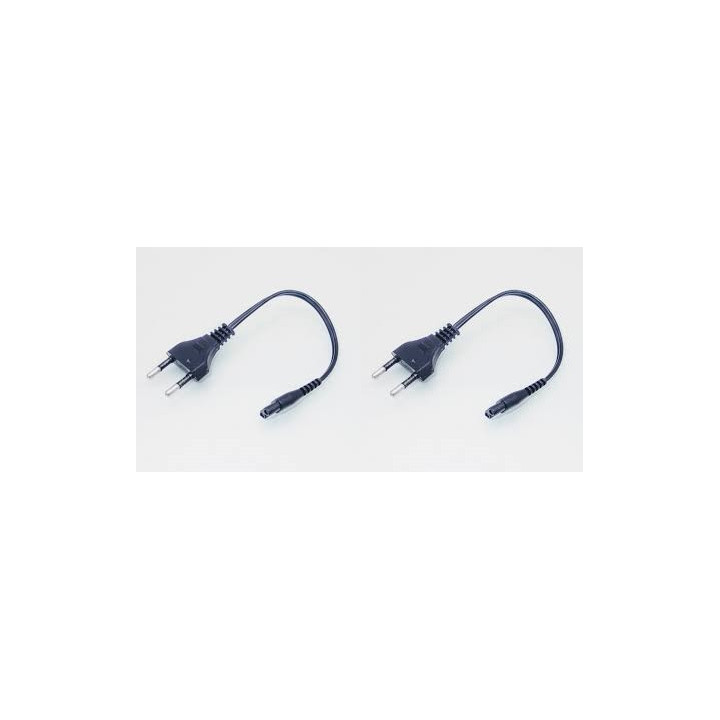 2 Universal charger euro cord 220v 110v KSG001 for electric weapon taser S31 YH-928-58 TW-928 519